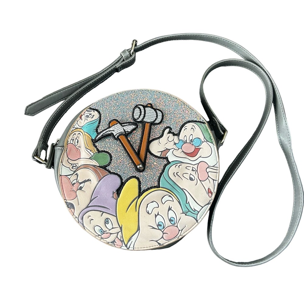 Disney x Danielle Nicole SNOW WHITE and the SEVEN DWARFS Sparkle CROSSBODY BAG